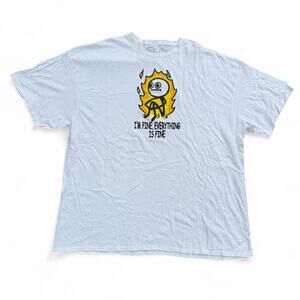 Funny “I’m Fine Eveything Is Fine” Graphic T-Shirt